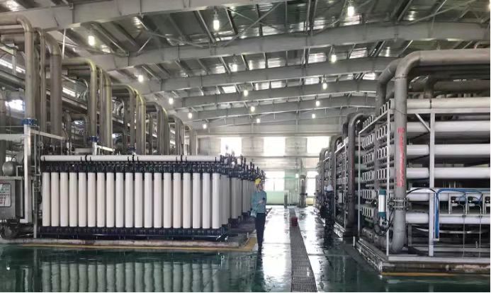 广州某企业300吨中水回用设备